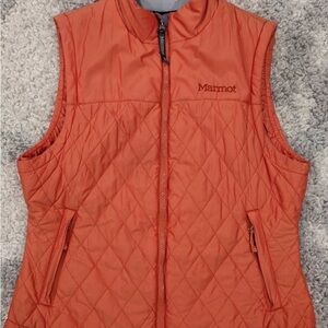 Marmot Women's Quilted Orange Vest